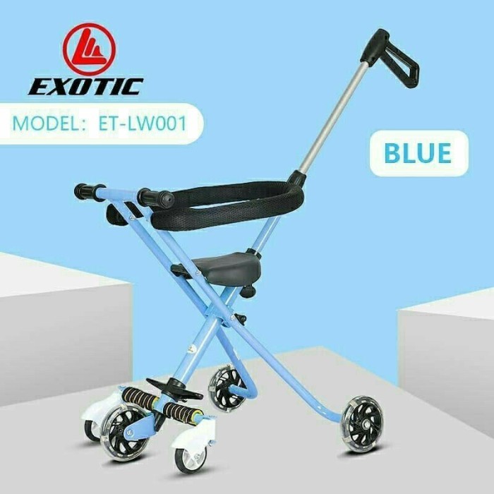 Magic Stroller Anak Bayi Balita Exotic Toys Et Lw 001 Roda 5 Simple - Ack