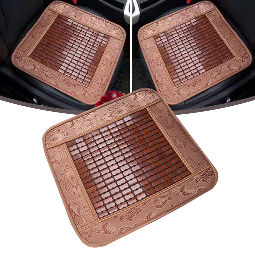 45*45 Alas jok mobil bambu Duduk Kursi Mobil Tatakan Bambu Sofa Jok