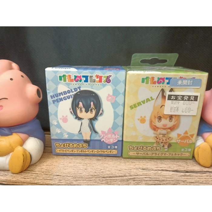 kemono friends figure set 2 serval humboldt penguin original japan
