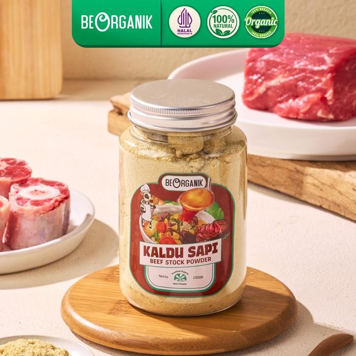 

[[Best Promo]] Beorganik Beef Stock Powder (NON MSG) / Kaldu Sapi Bubuk Soup - Big 220gr