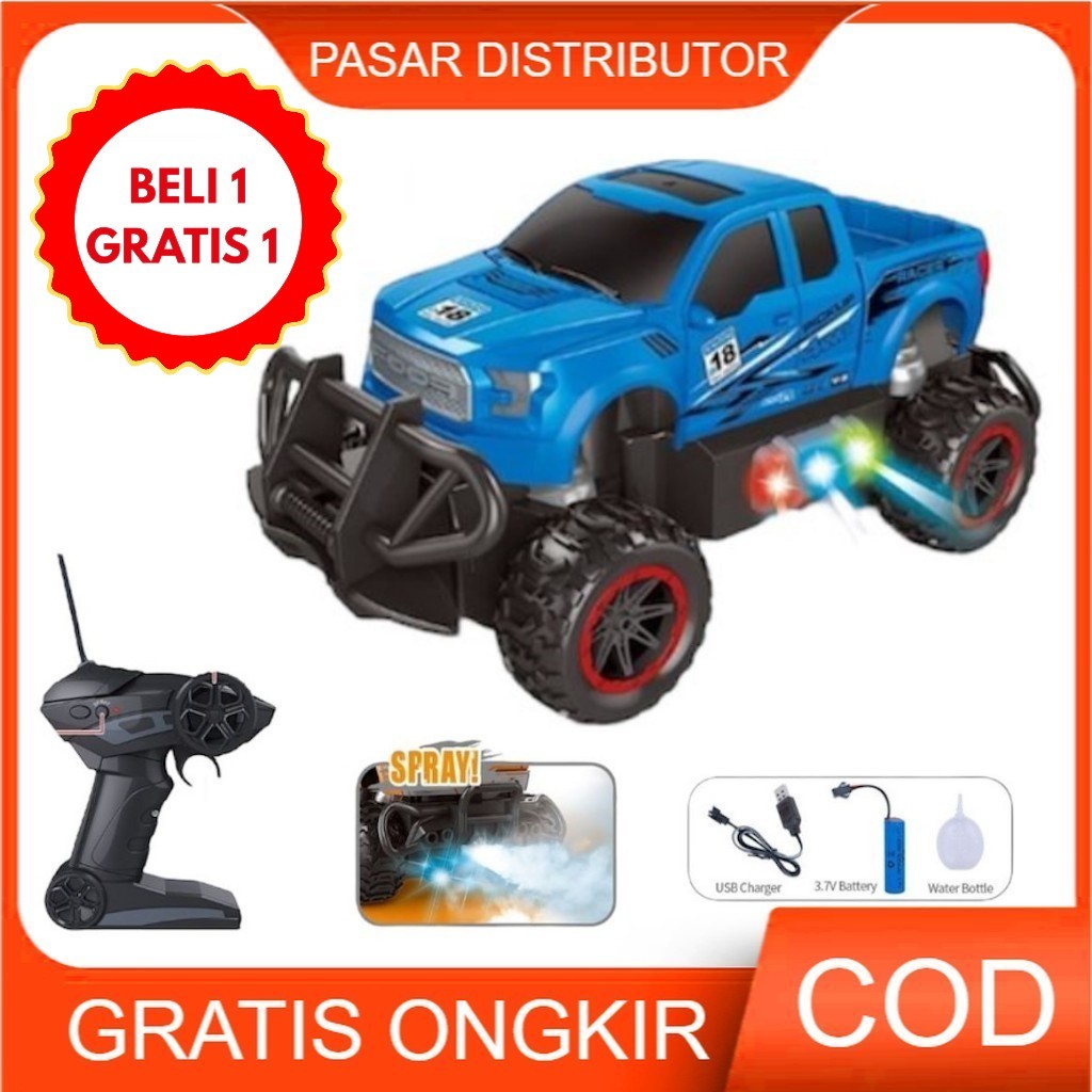 Mainan Anak RACE RUN OFF ROAD SPEED CAR Mobil Remote Control Rc Off Road