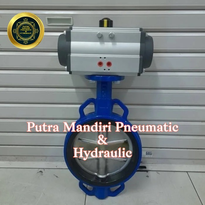 Butterfly Valve Pneumatic Actuator 14" inch / Butterfly Valve Pneumatic Actuator 14"  Body Cast Iron