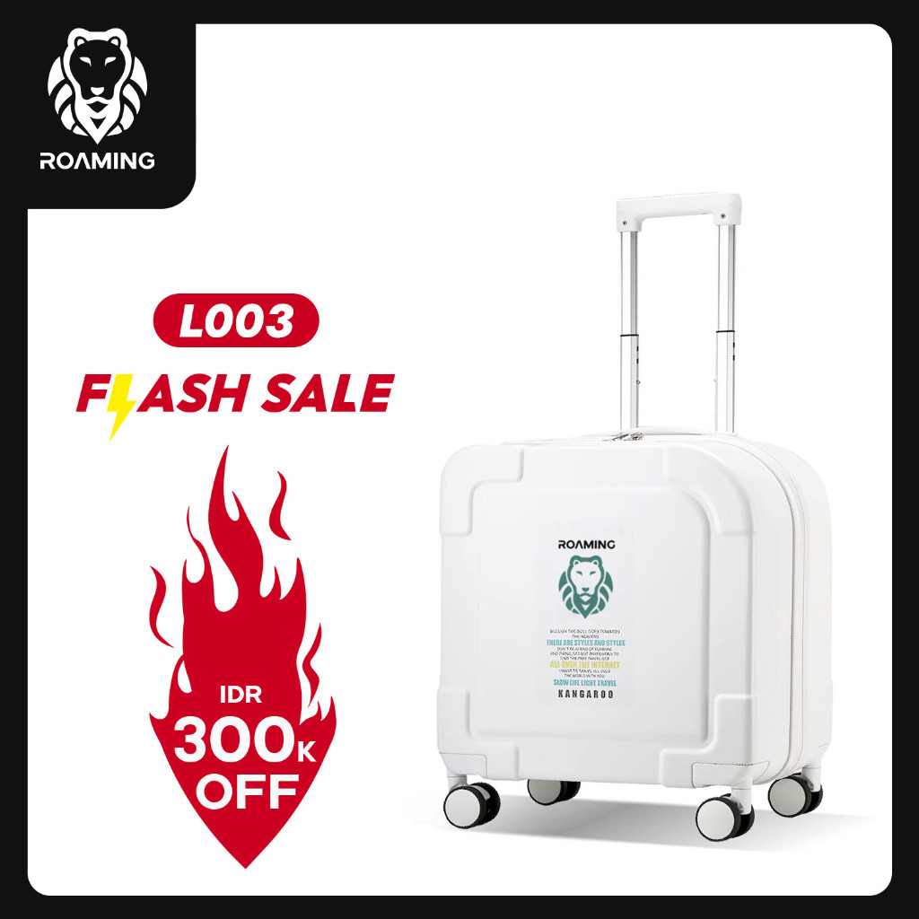 PROMO[IMPERFECTION SALE] Roaming Koper Kabin & Bagasi L003 - Diskon 300RBREADY