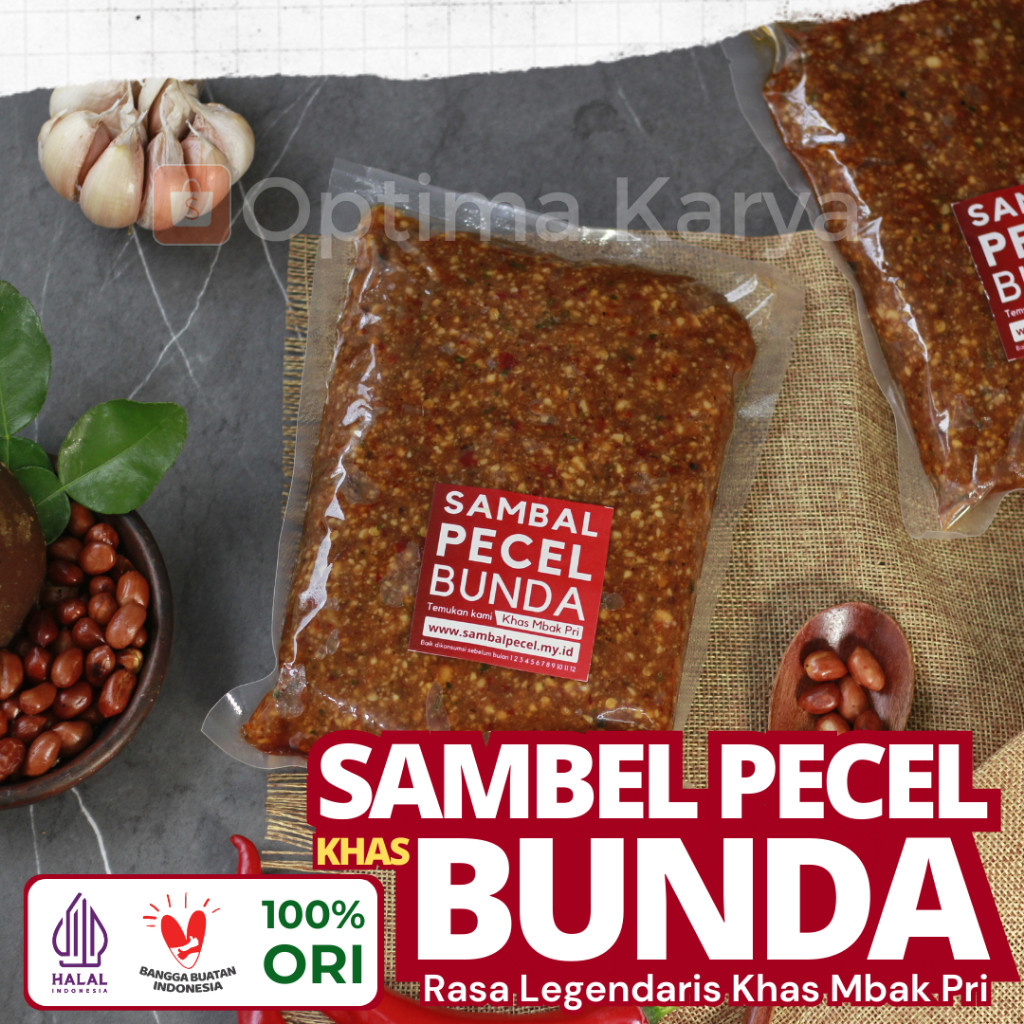 

PROMO Sambel Pecel Premium Bunda Khas Mbak Pri Paket 2 Pack