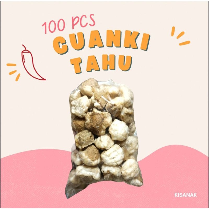 

CUANKI TAHU 100 PCS TOPING BASO ACI