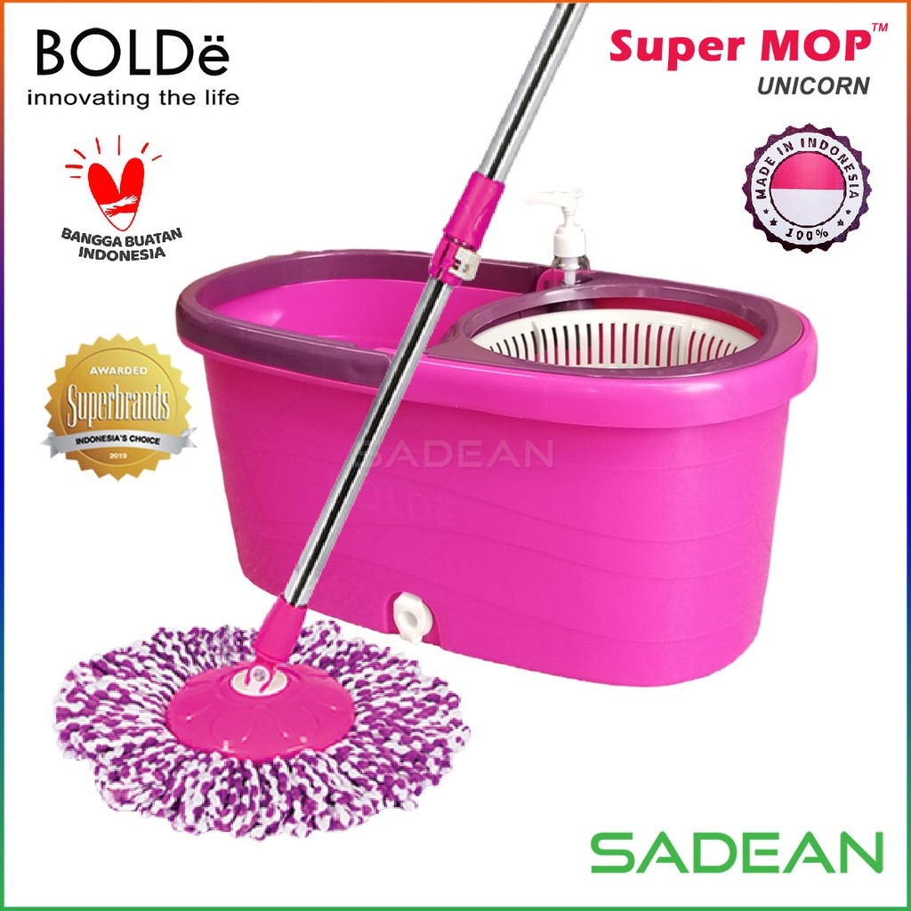 Alat Pel Lantai BOLDe Super Mop Unicorn Original