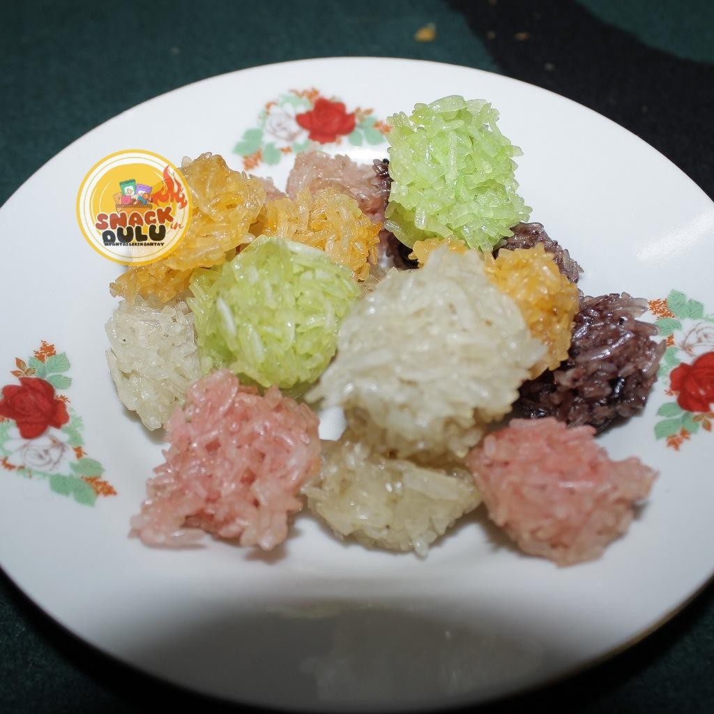 

Rengginang Comot Mini Mentah Ketan Super Mix Tiga Rasa Kencur,Terasi dan ketan Hitam