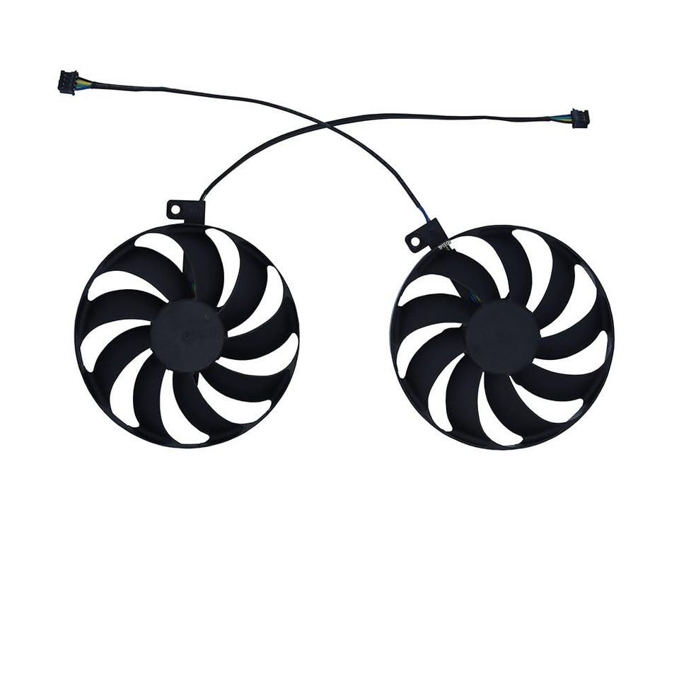 VGA GPU Cooler,Graphics Card Fan,2Pcs/Set,T129215SU,For Asus RTX2070 2070 Super evo,For ASUS RTX 208