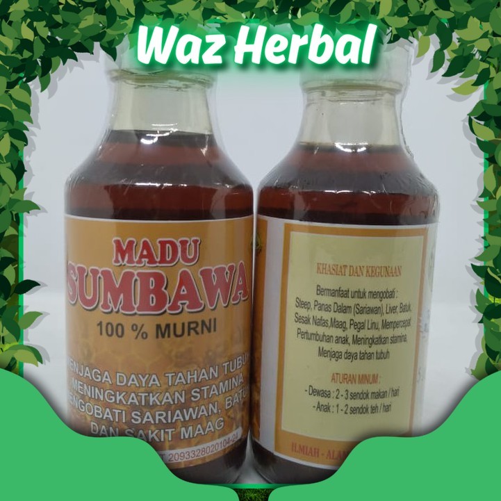 

ORIGINAL | Madu Murni Sumbawa 150 ml Original | Waz Herbal