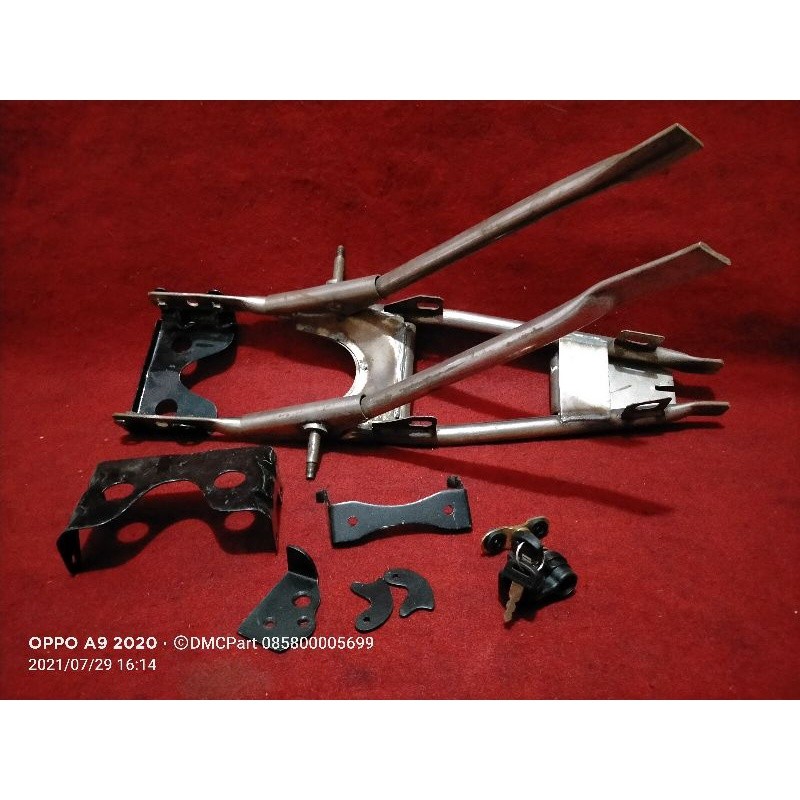 FRAME RANGKA BUNTUT SAMBUNGAN RANGKA BELAKANG GL100 SET SUPER TEBAL PRESISI