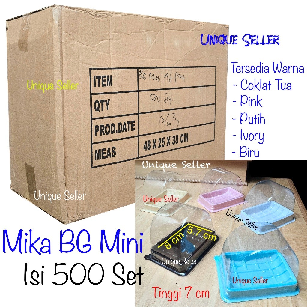 [1Dus] Mika Bolu Gulung Mini 1 Potong Slice 8x5.7x7 cm / Mika Kue Spiku Bolu Gulung 1 slice / Mika R