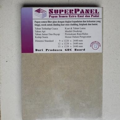 GRC Board Super Panel 12mm terlaris