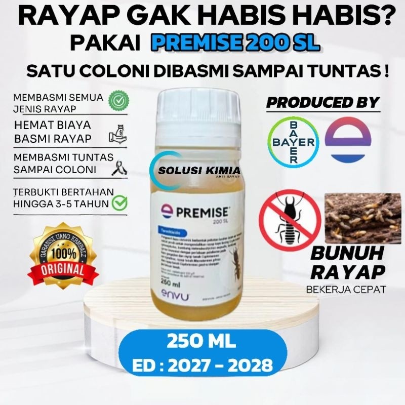 Obat Rayap Premise 200 SL Racun Anti Rayap Bayer - Obat Basmi Rayap Super Ampuh 250ML