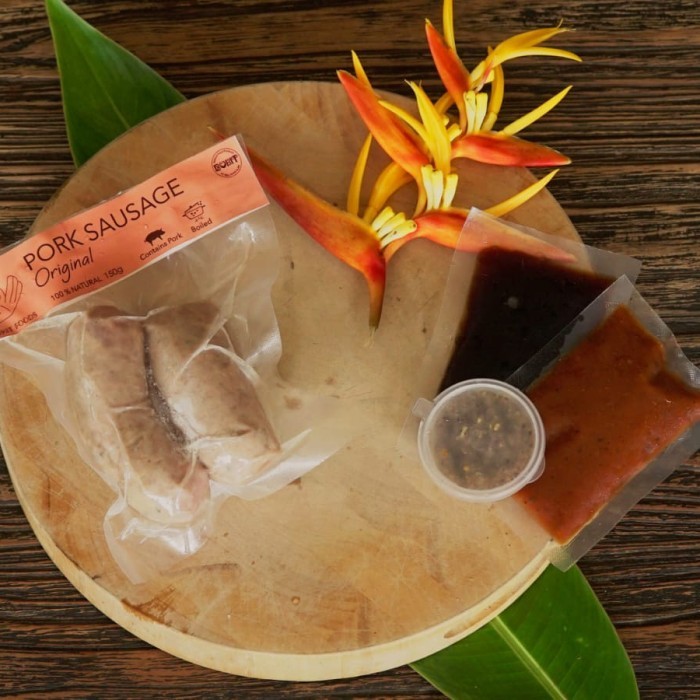 

DG Pork original sausage