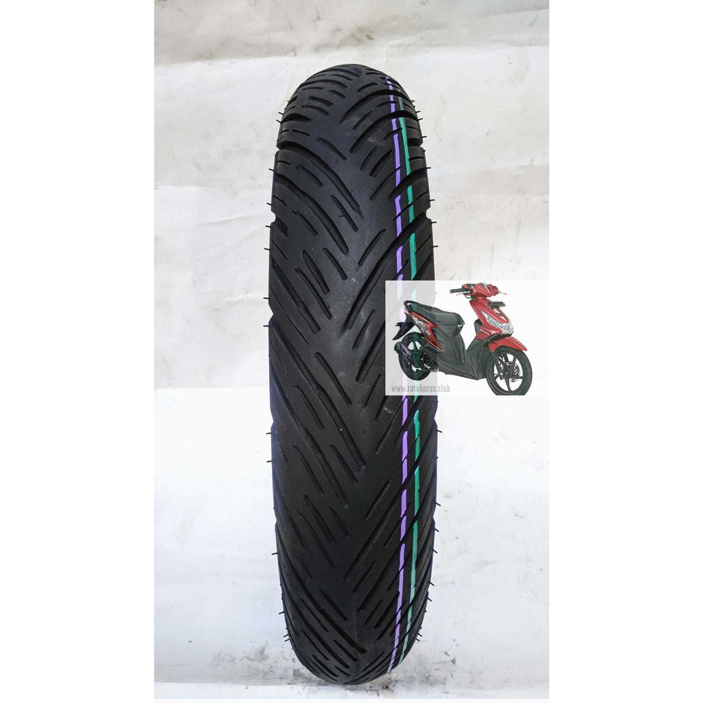 original BAN DEPAN BEAT KARBU NON TUBELESS