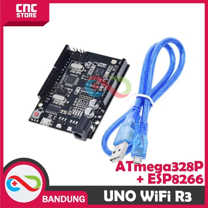 

UNO WIFI R3 ESP82660 32MB FLASH CH340G + MICRO USB