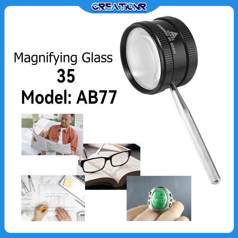 Kaca Pembesar 35x AB77/kaca Pembesar Servis Elektronik/kaca Pembesar Untuk Baca/lup Kaca Pembesar/ka