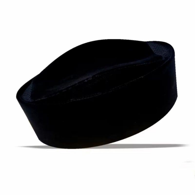 Songkok hitam susun peci hitam susun kopiah AC tinggi 7cm,8cm