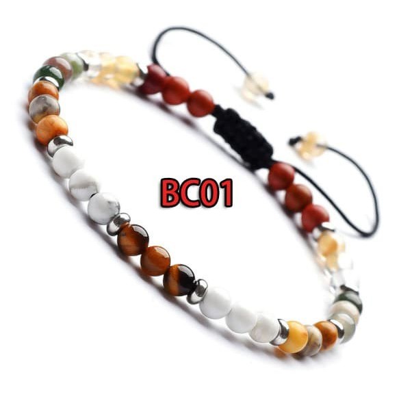 

Best Seller Gelang Indian Agate White Pine Classic (BC01)