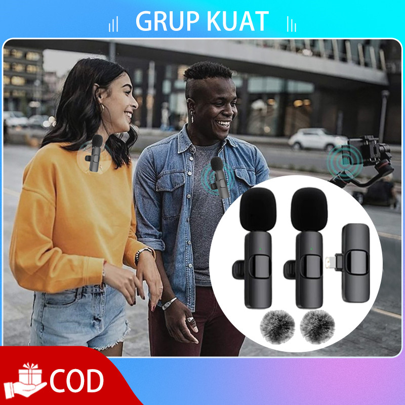 Dual Mic Clip On Wireless K9 Microphone Clip On Wireless Mic Clip On Bluetooth Hpplug & Play