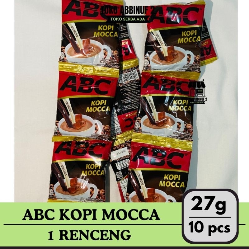 

10 PCS - ABC KOPI MOCCA 1 RENCENG ( 10 PCS )