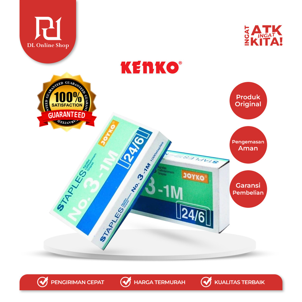 

KENKO ISI STAPLES NO.3 (1BOX)
