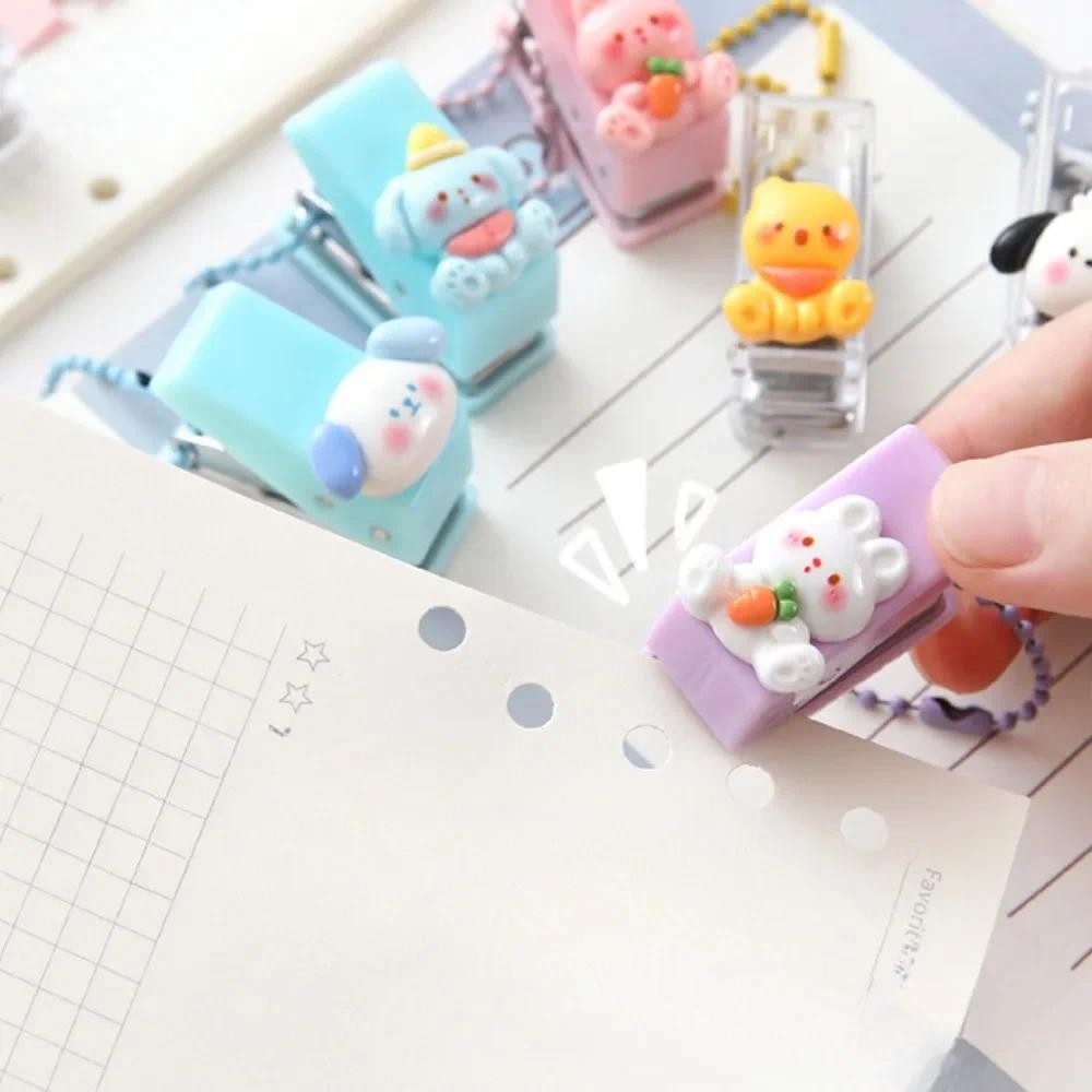 

1 Hole Cute Hole Puncher Gift Card Punches Paper Cut Paper Punch Single Hole Punch Cute DIY Mini Paper Puncher School Supplies