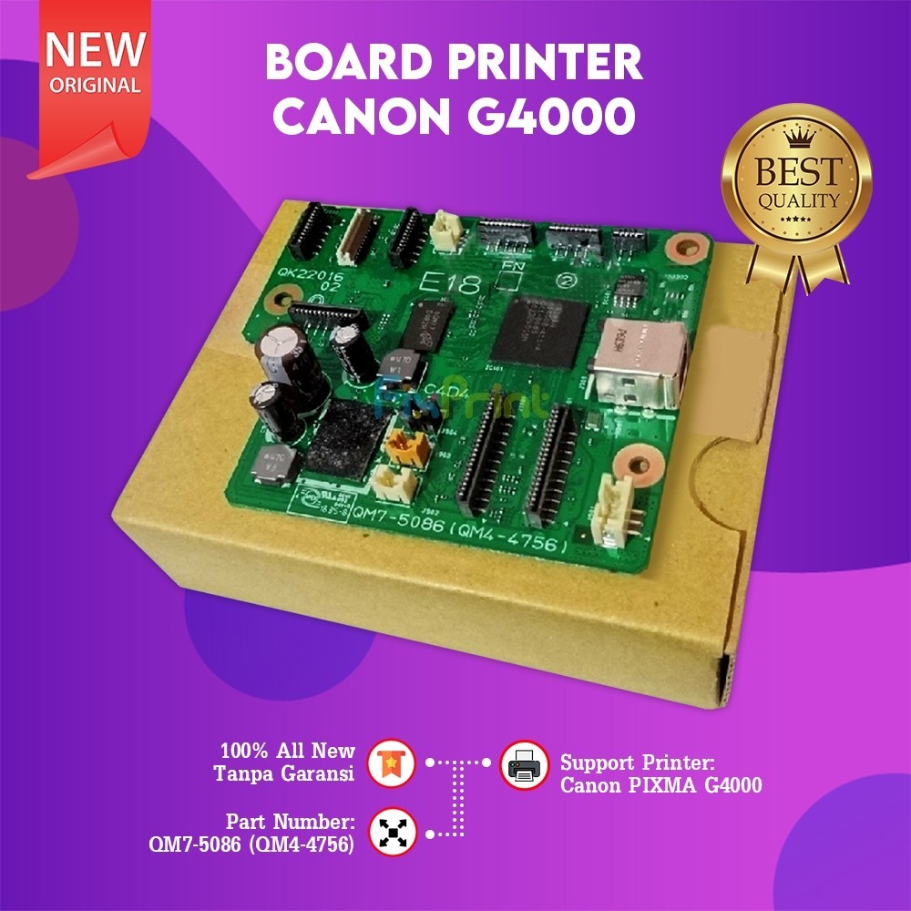 FixPrint Mainboard Canon Pixma G 4000 Canon Board G4000 Motherboard G4000 New Original