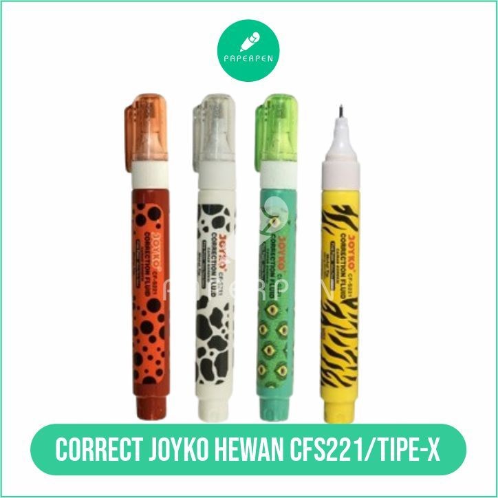 

[SG] Correct Joyko Hewan Cfs221/Tipe-X