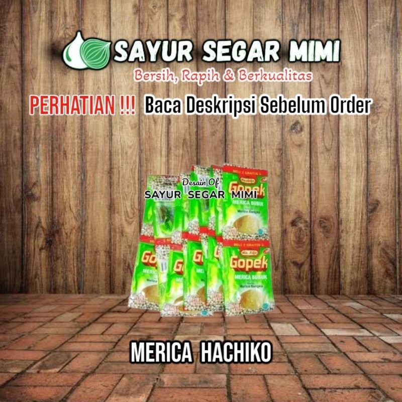 

Hachico Merica Bubuk isi 10 Bungkus - Sayur Palembang