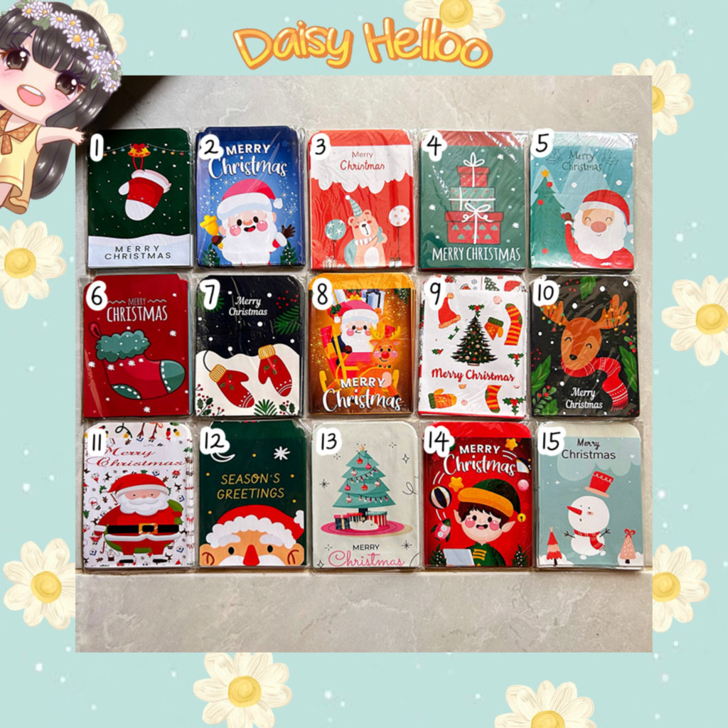 

Amplop Natal 2024 isi 10 pcs Ukuran S Aesthetic Merry Christmas dan Happy New Year Thr Anak Xmas Hny Lucu Banjar Banjarmasin Bjm DaisyHelloo