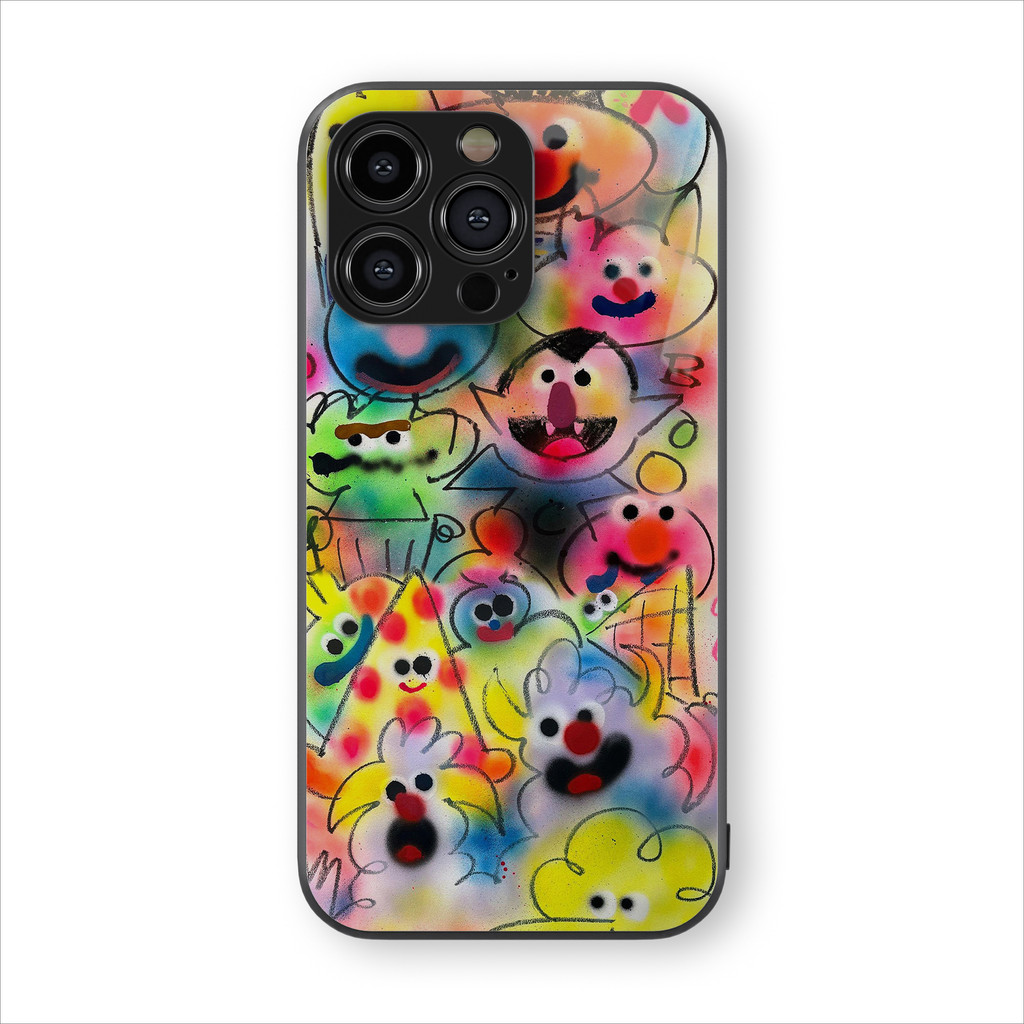 Casing HP Glossy Abstract Android & iPhone 7/8/xr/x/xs/11/12/13/14/plus/pro/max/promax/Mini/SE Softc