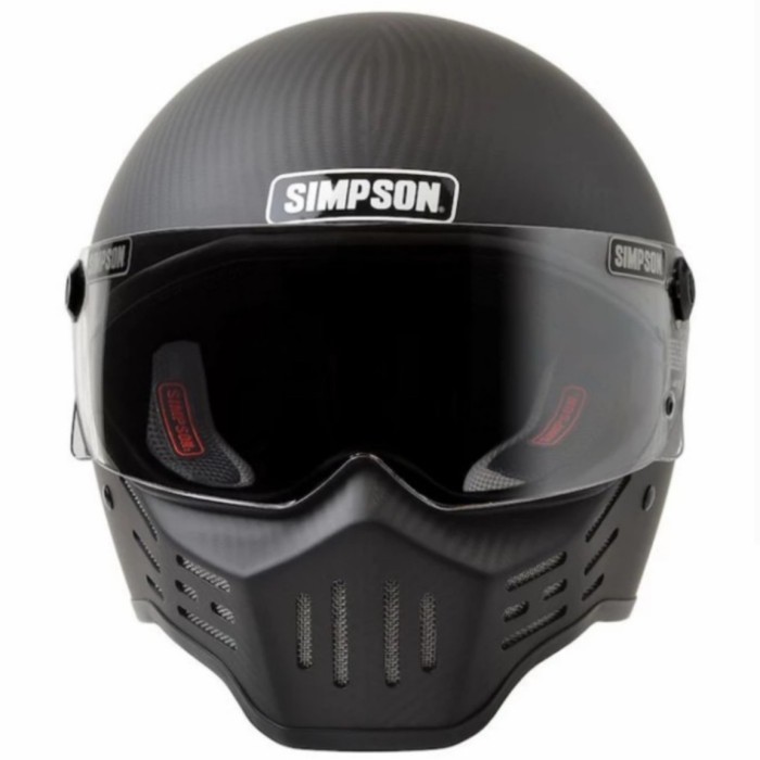 Helm Simpson M30 Carbon Satin Mate size XL