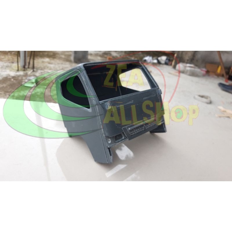 Kabin Murah Miniatur Truk skaka 14 bahan pvc