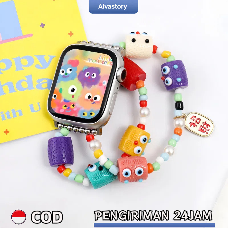 Dopamin Monster Color Watch Strap untuk Smartwatches