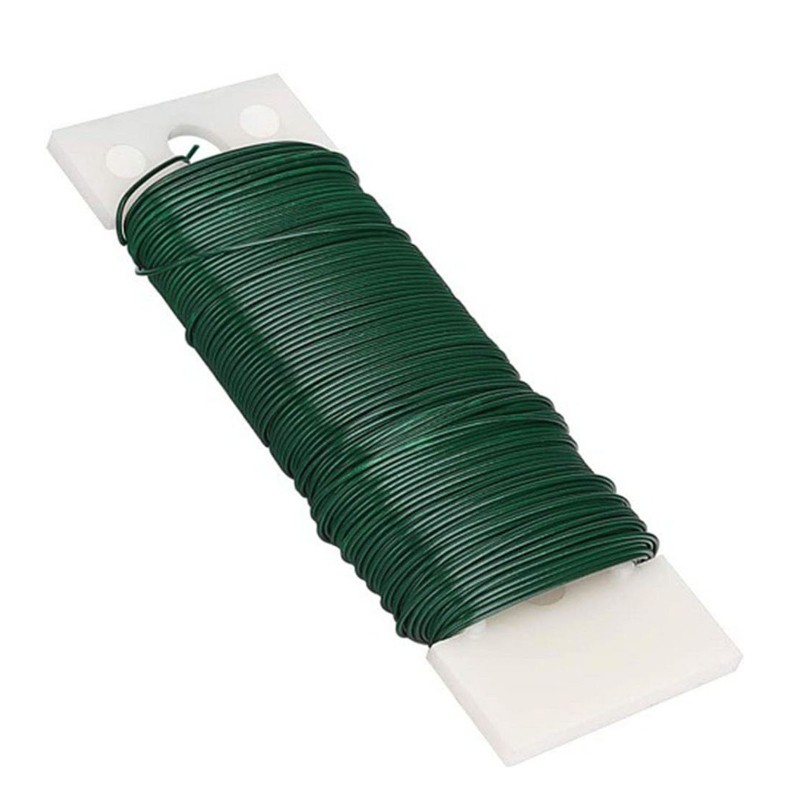 

22 Gauge Floral Wire Flexible Paddle Wire Florist Green Wire for Crafts Wreaths