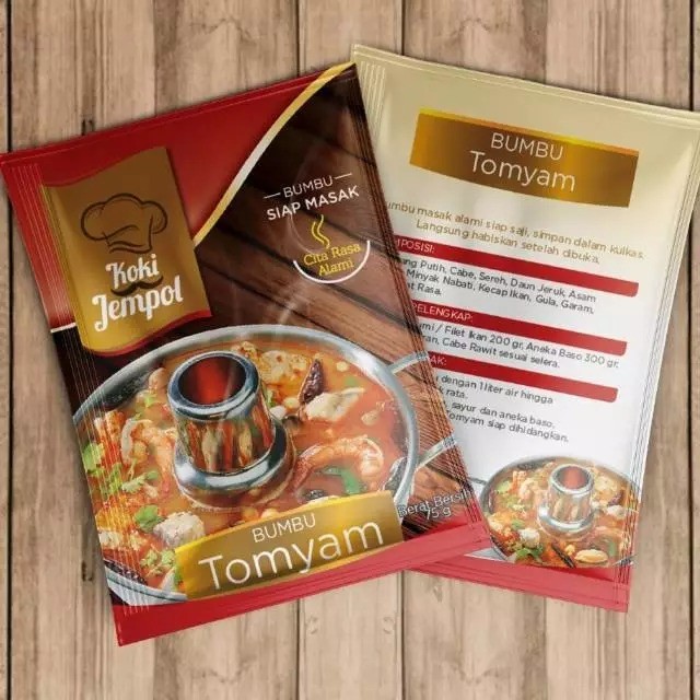 

KOKI JEMPOL BUMBU TOMYAM 75GR - BUMBU INSTANT TOMYUM