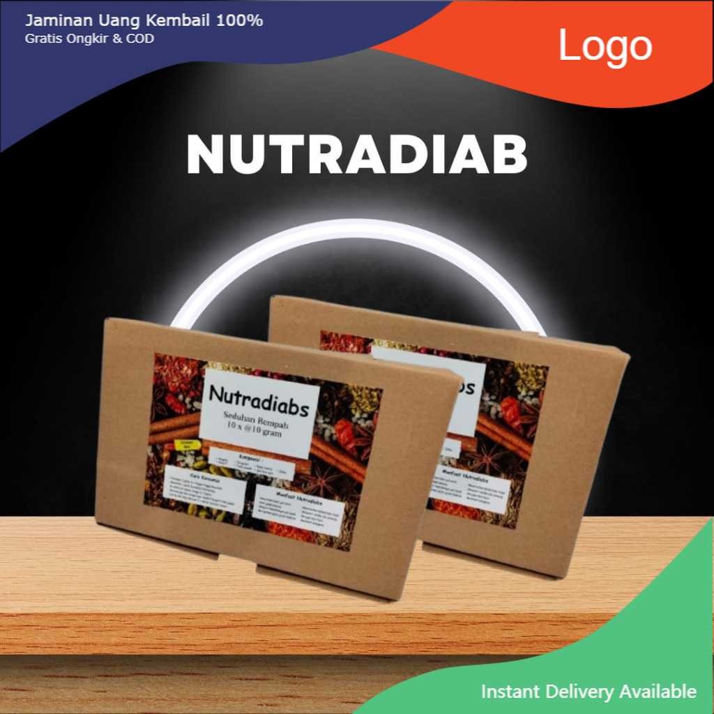 

2 Box Nutradiabs Herbal Diabetes Pure Herbal