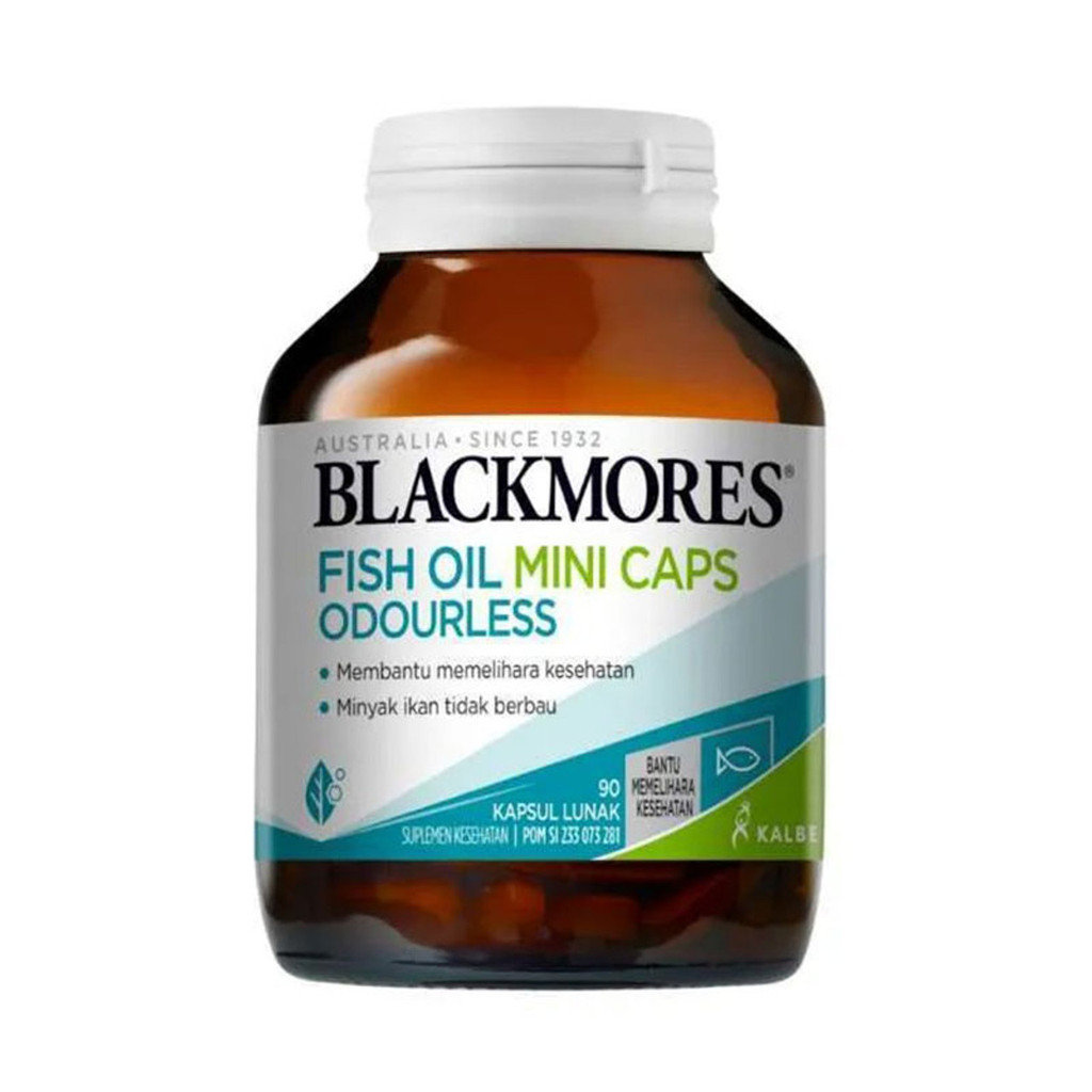 Blackmores Fish Oil Mini Kapsul Omega 3 Suplemen Kesehatan