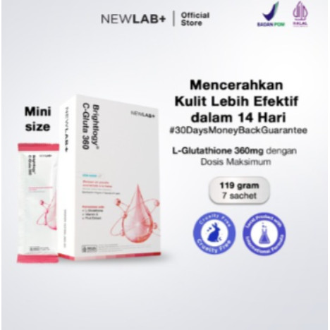 

NEWLAB Brightlogy C-Gluta 360 (7/15 Sachet) 119gr