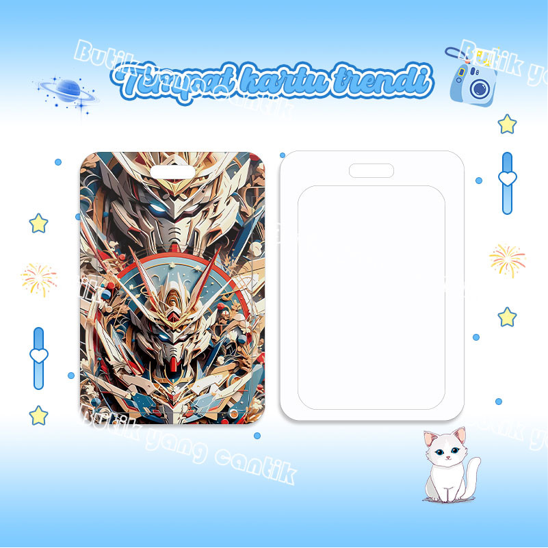 

ID Card Holder, Card Holder Kartun Gundam, cocok untuk kantor/sekolah, kartu pelajar/kartu transportasi, kartu akses, KTP, Flazz, kartu kredit elektronik dan uang elektronik.