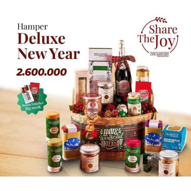 

The Harvest - Hampers Deluxe Natal / Parcel Christmas / Hampers New Year 2025