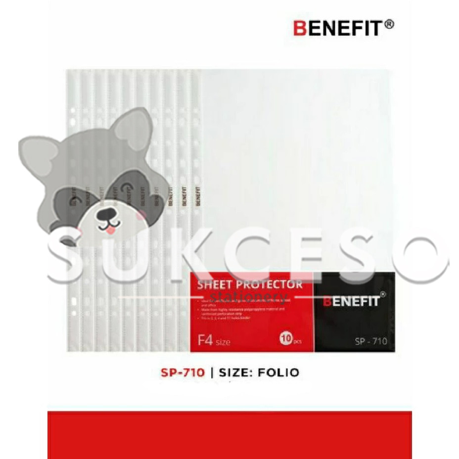 

Benefit Sheet Protector F4 SP-710