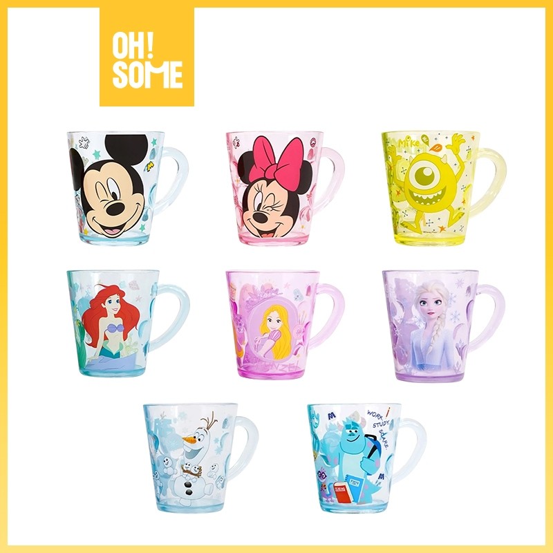【OHSOME x Disney】- Oasis Park Cup Gelas Cangkir Disney Series Mickey/Stitch/Donald Duck 260ml