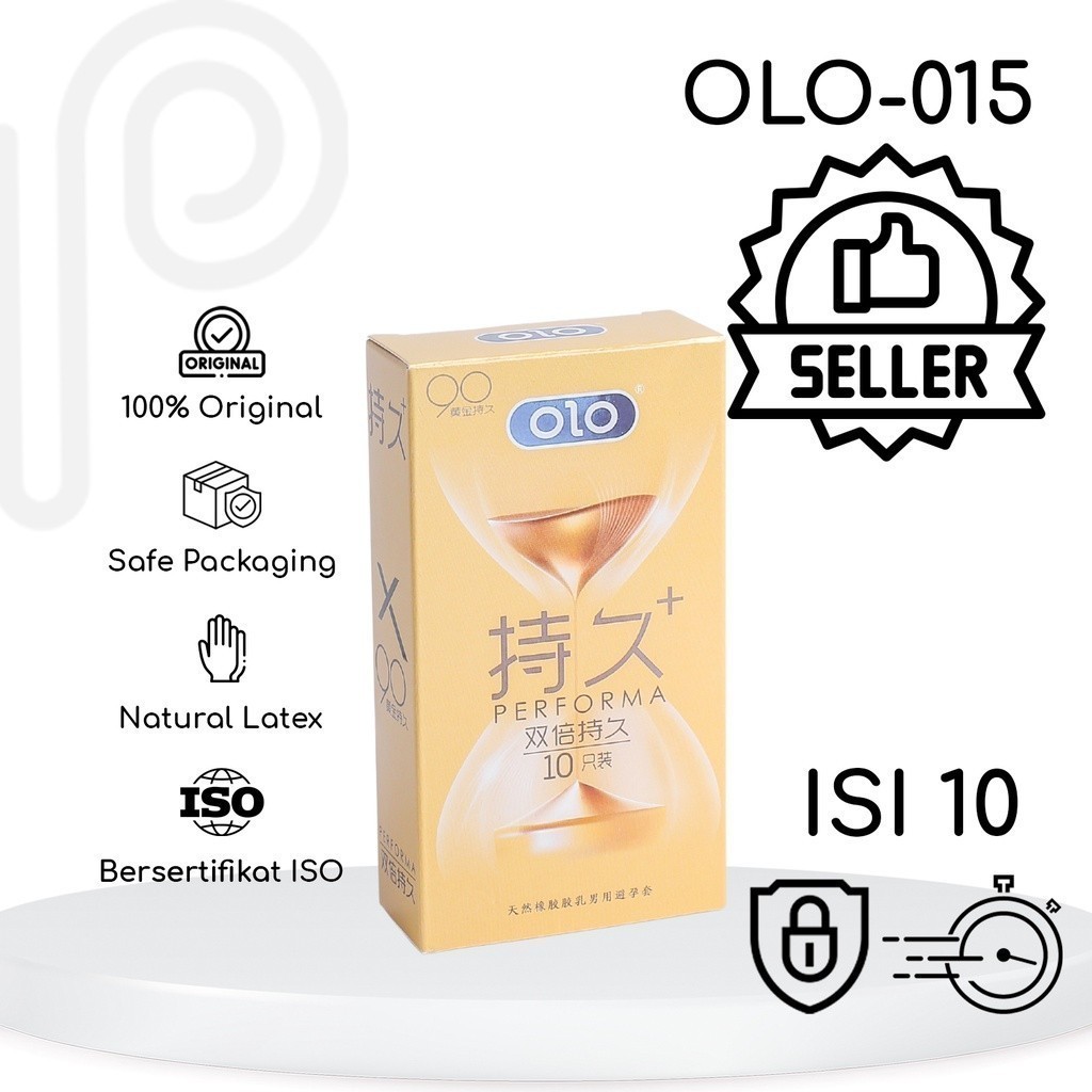 Big Sale Kondom Olo 0.01 Strengthen Gold (10Pcs)  Kondom  Original Condom Pria Kondom Tipis Condom O