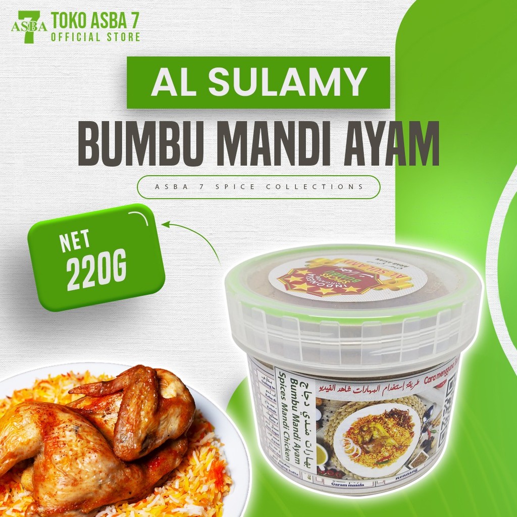 

AL SULAMY BUMBU MANDI AYAM 220G