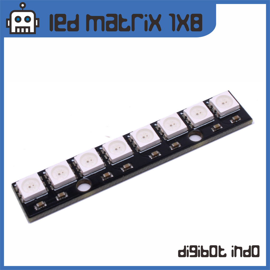 WS2812 8 LED Matrix 1x8 - 5050