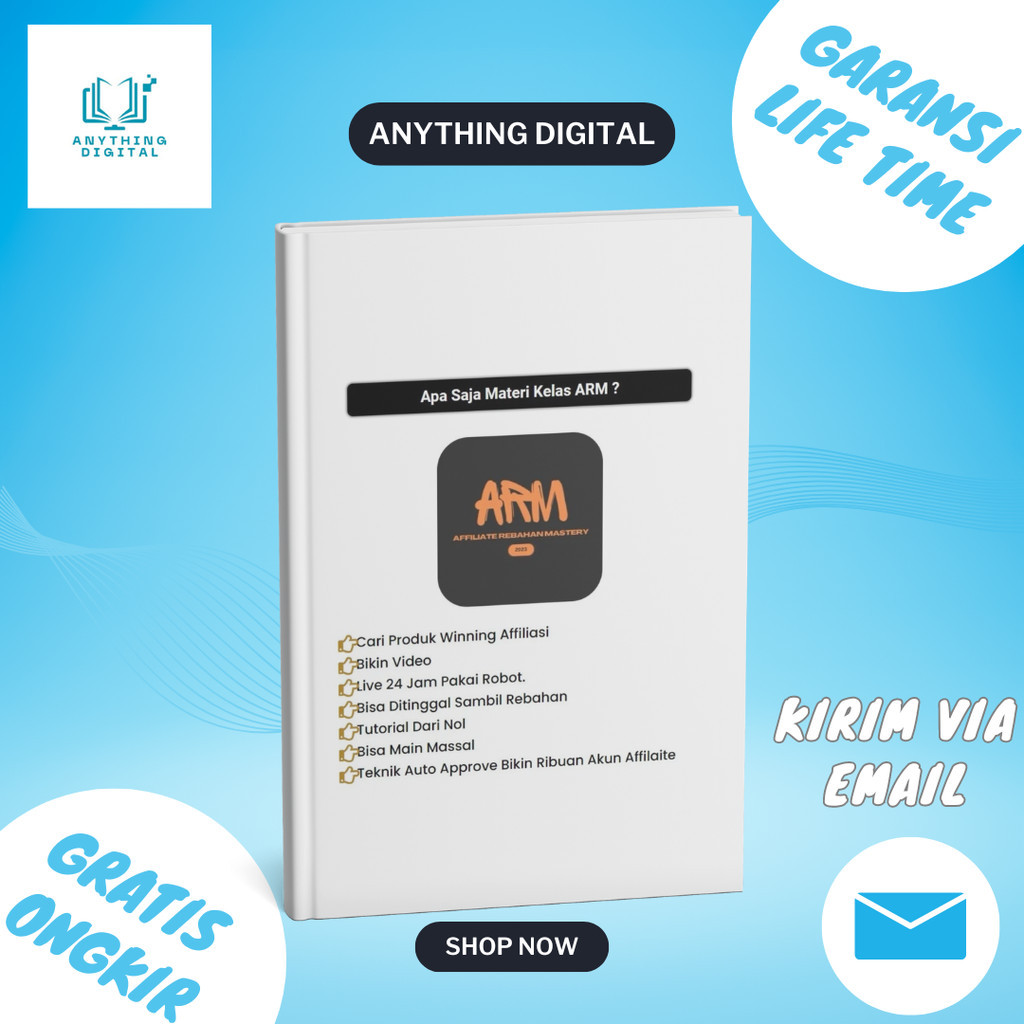 ( LIFE TIME ) AFFILIATE REBAHAN MASTERY Cuan Besar Tanpa Kirim Barang - live shopee affiliate dan li