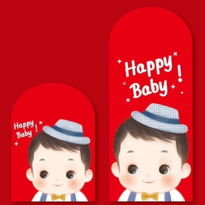 

(1pasang)angpao baby boy girl/ampao bayi imlek kado lahir ulang tahun - Kecil