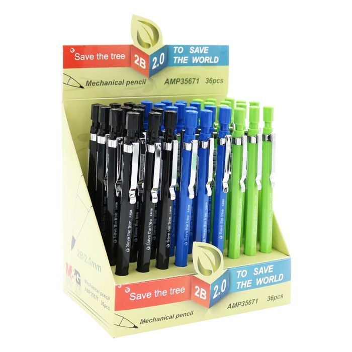 

Pensil Mechanical 2B M&G AMP35671 Pensil 2 mm